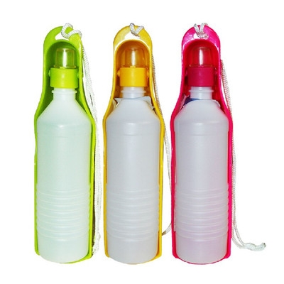 Fold Pet Dog Drinking Water Bottles Travel Hand Held Puppy Dogs Squeeze Water Bottle