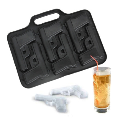 Pistol Ice Tray Creative Ice mold Ice box Creative gift Home Supplies