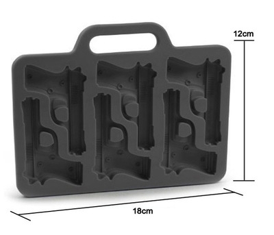 Pistol Ice Tray Creative Ice mold Ice box Creative gift Home Supplies