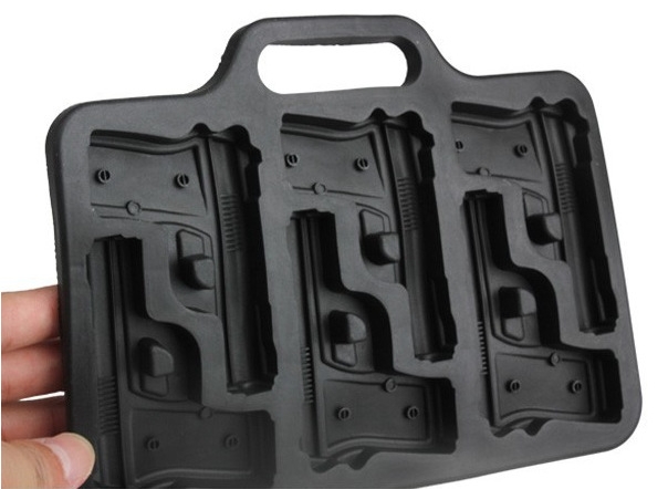 Pistol Ice Tray Creative Ice mold Ice box Creative gift Home Supplies