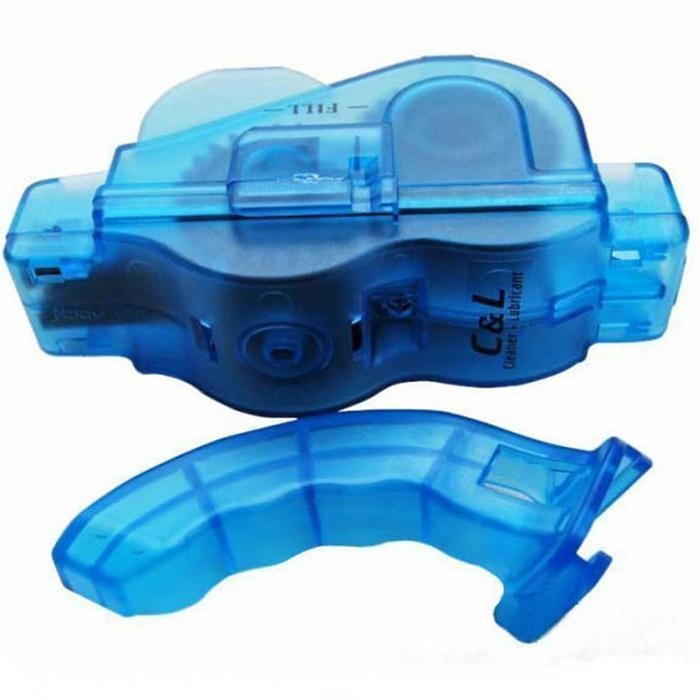 Portable Bicycle Chain Cleaner Bike Clean Machine Cycling Repair Tool Kits Brushes Scrubber Set