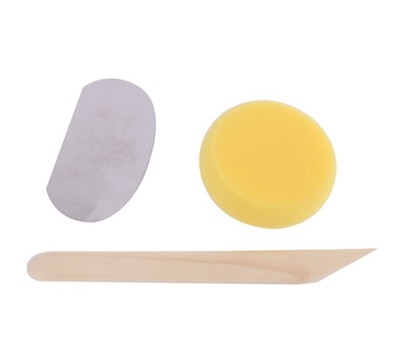 8pcs Pottery Tools Set Pottery Ceramics Molding Clay Tools Stainless Steel Wood Sponge Tool