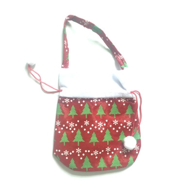 Christmas Gift bag Santa Claus Tote bag Candy bag Christmas Cloth red Tote bag gift bag