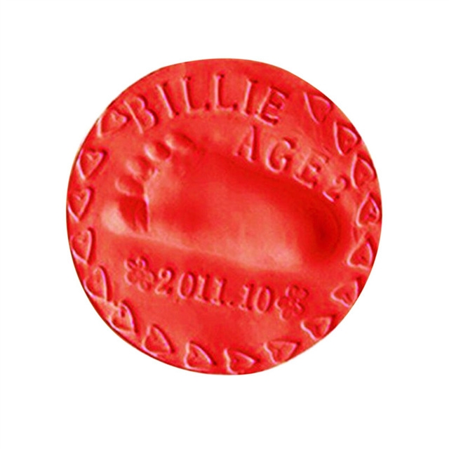 Baby Soft  Handprint Footprint Imprint Kit Casting Parent-child Hand Inkpad Fingerprint