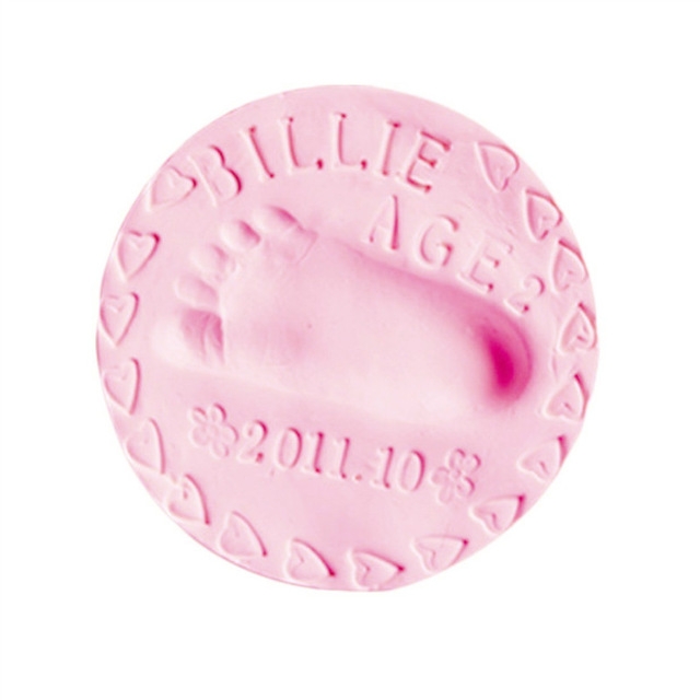 Baby Soft  Handprint Footprint Imprint Kit Casting Parent-child Hand Inkpad Fingerprint