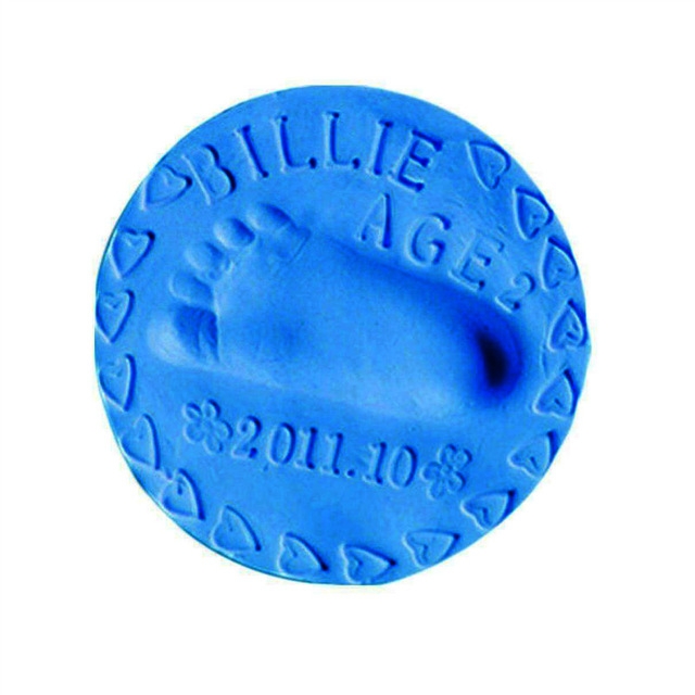 Baby Soft  Handprint Footprint Imprint Kit Casting Parent-child Hand Inkpad Fingerprint