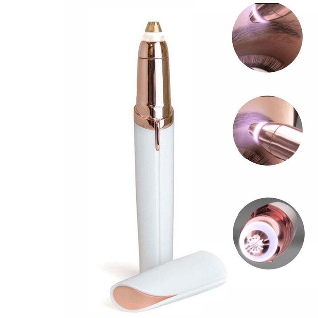 Flawlessly Brows Eyebrow Trimmer Hair Remover Electric Painless Shaver  Hair Removal Tool