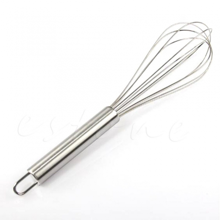 Manual Egg Beater Stainless Steel Handle Silicone Egg Beaters Milk Cream Butter Whisk Mixer