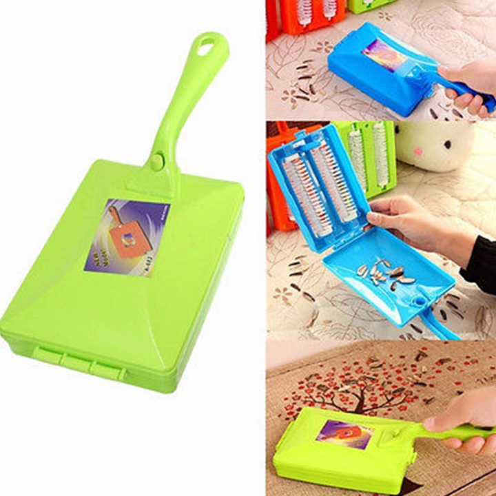 Carpet Table Brush Plastic Sweeper Crumb Dirt Fur Cleaner Collector Roller Home Cleaning Tools