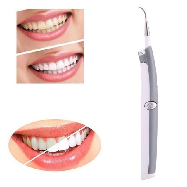 Teeth Sonic Pic Gentle Dental Teeth Whiten Ultrasonic Dental Tooth Pick With LED