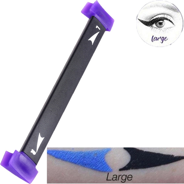 Two Sides Vamp Stamp Liquid Eyeliner Fast Dry Black Eye Liner Pencil With Eyeliner Cosmetic Tool