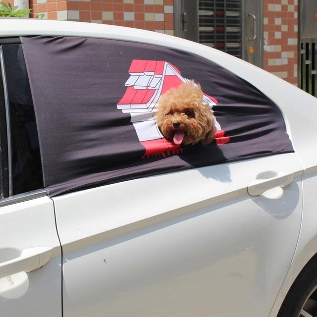 Curtain bedroom Living room Car Visor Cover Window Sun Shade Pet Dog Hang Out Car Window