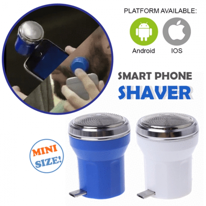 Smart Phone Shaver Portable Mini Mobile Shaver Razor For Smart Phone Shaving New Arrivals