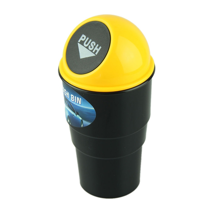 Home Desktop Car Convenient Mini Auto Car Home Trash Can Garbage Ash Can Cup Dustbin