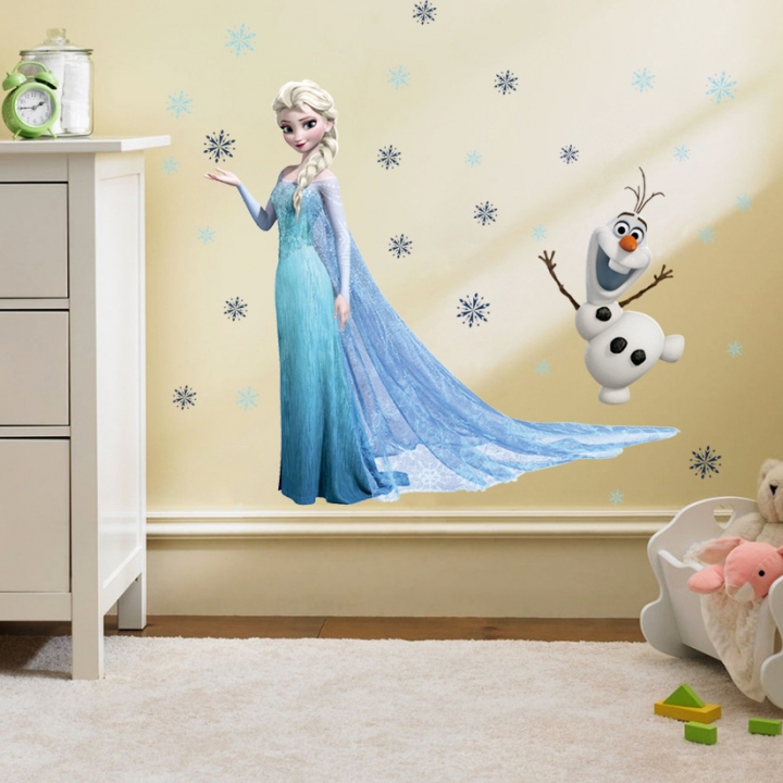 Creative Wall Sticker Paper Aisha Xuebao Children's room Wall sticker Home decoration