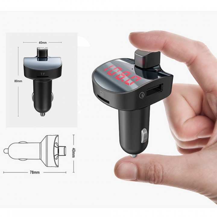 Car Transmitter Charger Hands-free Wireless MP3 Player Good FM Transmitter Bluetooth Trunk Chargers