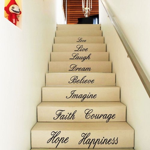 Creative Love Live HOPE English motto Wall sticker Home decoration
