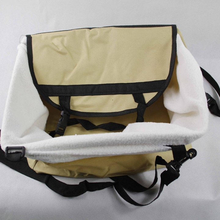 Home Soft Pet Dog Puppy Cat Kitty Car Seat Booster Seat Carrier Pet Outdoor Car Leash Bag