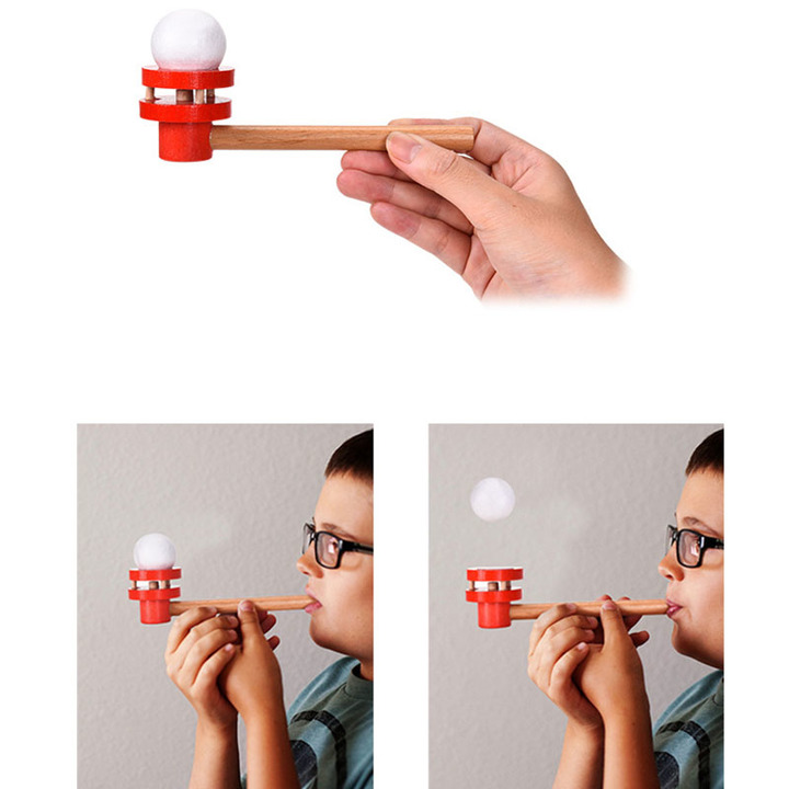 Deer Blowing the ball toy Parent-child interaction family Competition Childhood taste Float game