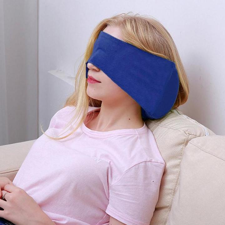 Travel Adult Neck Protection Pillow Eye Mask Nap Safety Strap Comfortable Pillow Seat Support