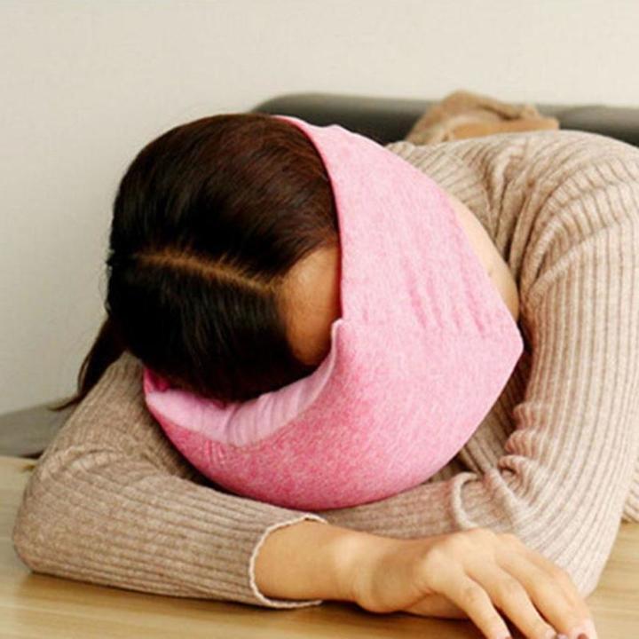 Travel Adult Neck Protection Pillow Eye Mask Nap Safety Strap Comfortable Pillow Seat Support