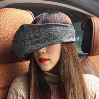 Travel Adult Neck Protection Pillow Eye Mask Nap Safety Strap Comfortable Pillow Seat Support