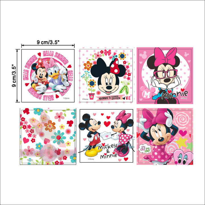 Creative Home decoration Wall Sticker Mickey Switch Sticker child Cartoon Background sticker