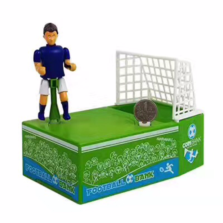 save money jar children savings box gift Creative soccer door frame piggy bank shot coins