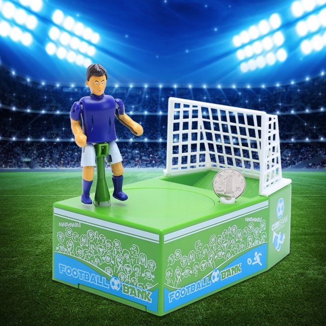 save money jar children savings box gift Creative soccer door frame piggy bank shot coins