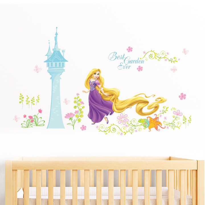 Cartoon Disney princess Children's room kindergarten decoration Sticker decoration