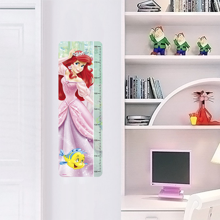 Disney Frozen Children's room bedroom living room Decorative stickers measuring Height sticker