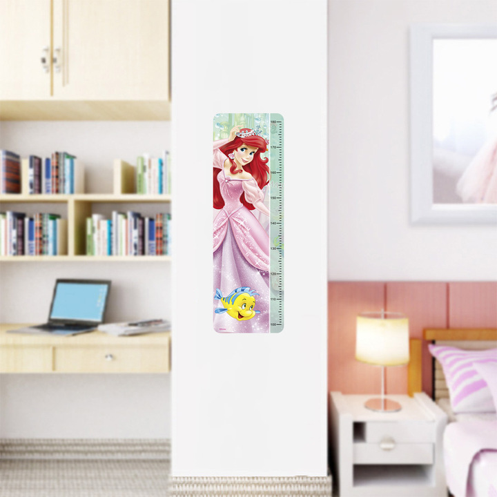 Disney princess child measuring height kindergarten Wall decoration