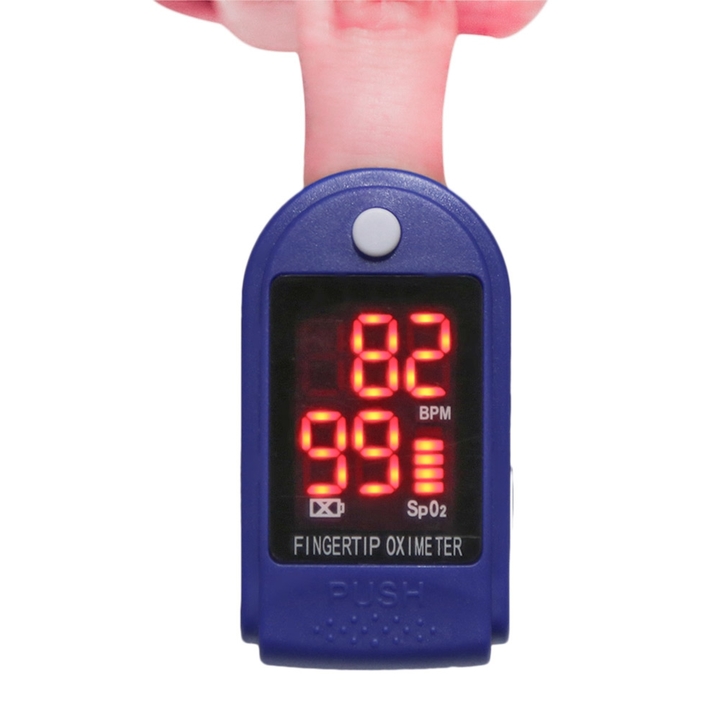 Finger type pulse Blood oxygen saturation Inspection Finger vein Heart rate meter