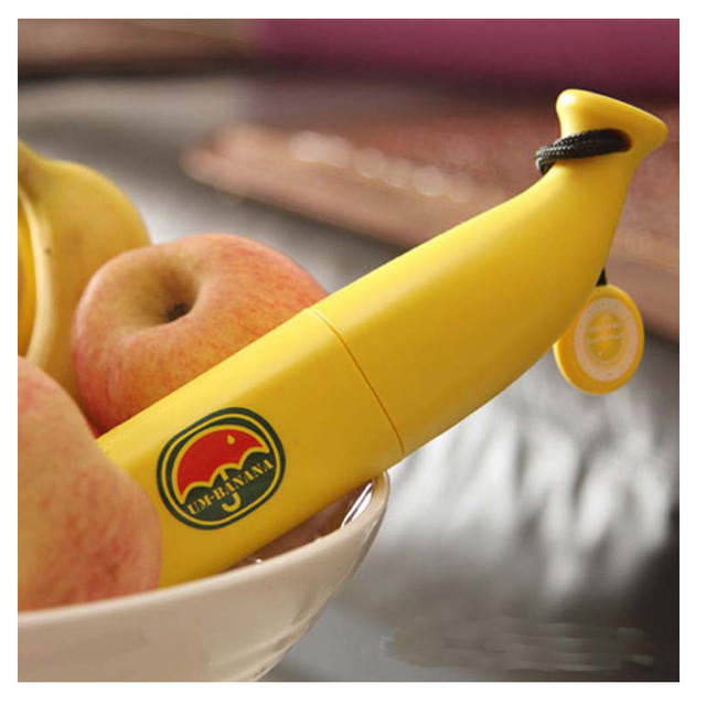 Creative Banana Umbrella UV Protection Sunny or rainy amphibious Folding art Umbrella