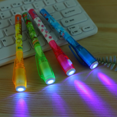 Creative Magic UV Light Pen Invisible Ink Pen Funny Marker Pen School Supplies For Kids Gifts