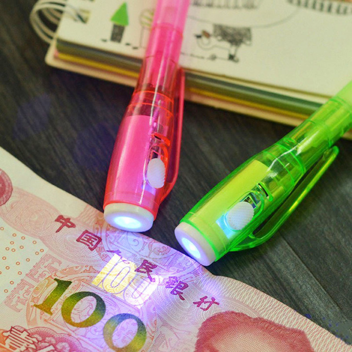 Creative Magic UV Light Pen Invisible Ink Pen Funny Marker Pen School Supplies For Kids Gifts