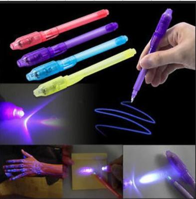 Creative Magic UV Light Pen Invisible Ink Pen Funny Marker Pen School Supplies For Kids Gifts