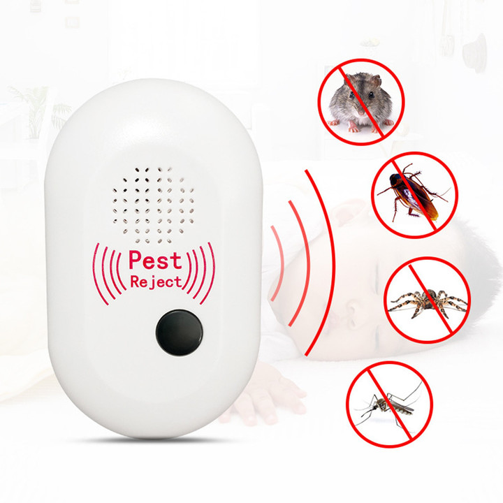 Repellent Ultrasonic Pest Reject Electronic Magnetic Repeller Anti Mosquito Insect Killer