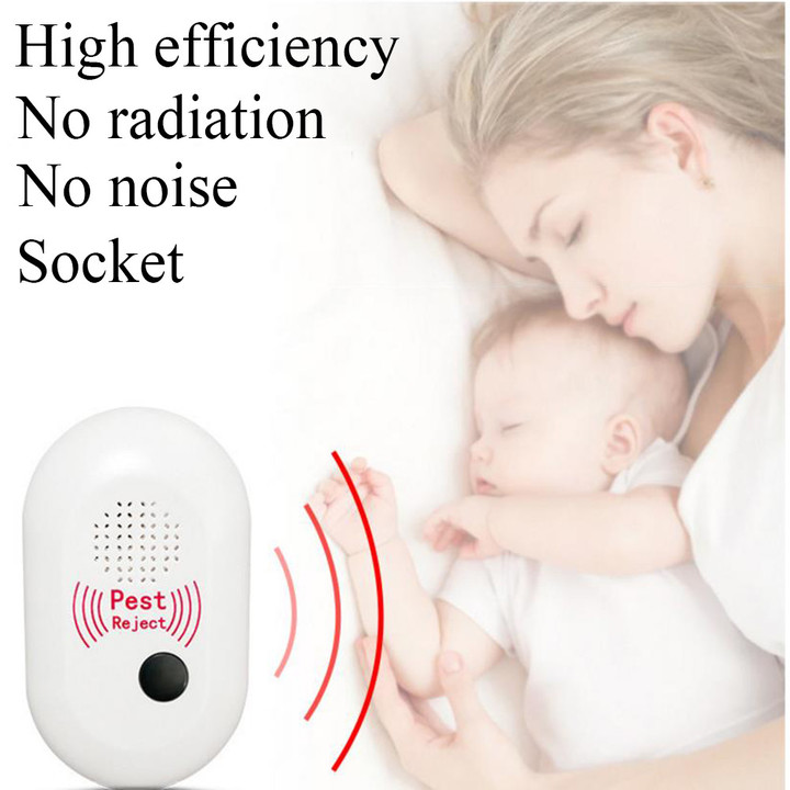 Repellent Ultrasonic Pest Reject Electronic Magnetic Repeller Anti Mosquito Insect Killer