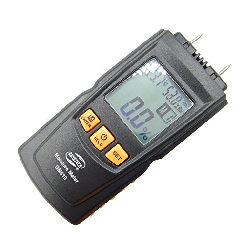 GM610 Digital LCD Display Wood Moisture Meter Humidity Tester Timber Paper Tree Damp Detector