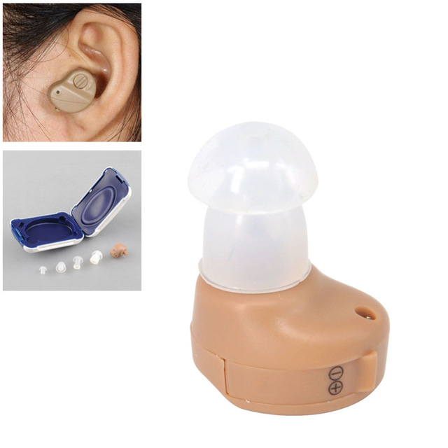 K-80 Hearing Aid In The Ear Invisible Sound Amplifier Adjustable Tone Digital Ear Care Aids