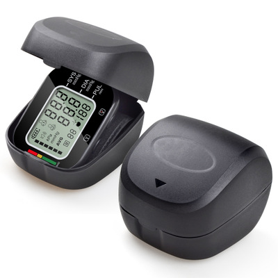 JS-W01 LCD Digital Blood Pressure Meter Wrist BP Home Heart Beat Pulse Monitor with