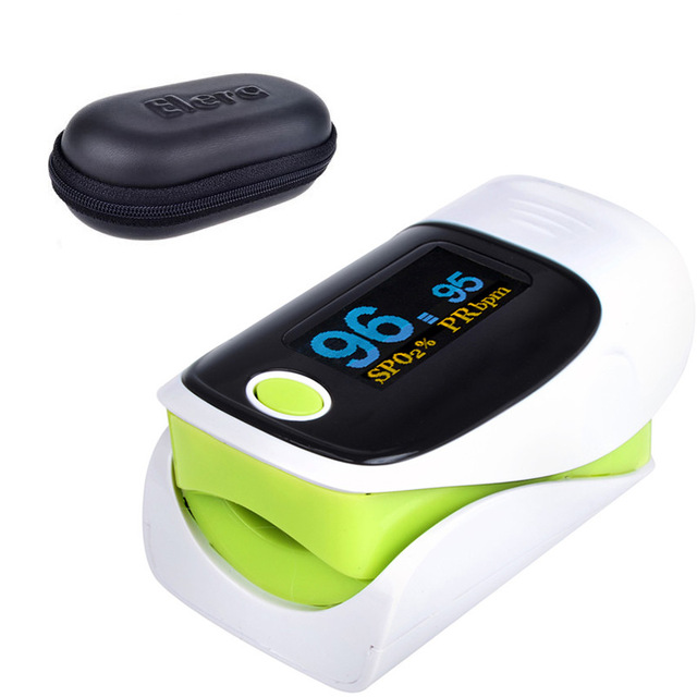 Finger Oximeter Digital LED Fingertip Pulse Oximeter Pulse Rate Oxygen Monitor Health Care
