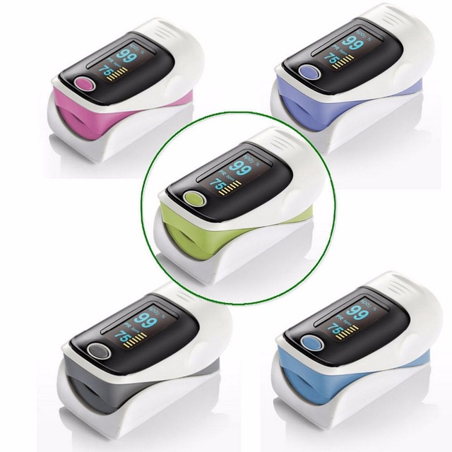 Finger Oximeter Digital LED Fingertip Pulse Oximeter Pulse Rate Oxygen Monitor Health Care