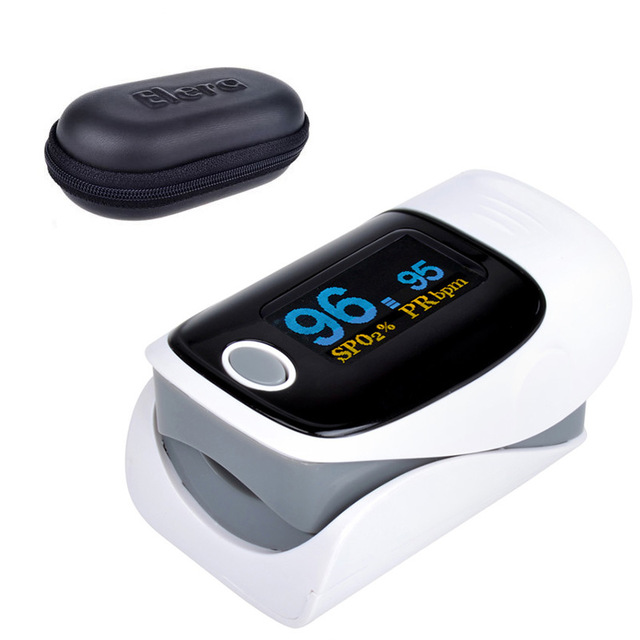 Finger Oximeter Digital LED Fingertip Pulse Oximeter Pulse Rate Oxygen Monitor Health Care