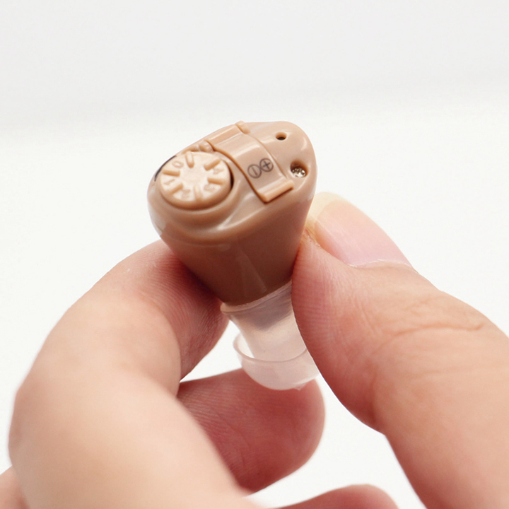 K-82 In Ear Adjustable Hearing Device Sound Voice Amplifier Mini Pocket Audiphone Hear Clear