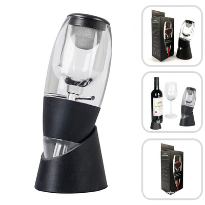 Red Wine Aerator Filter Magic Decanter Essential Wine Quick Aerator Wine Hopper Filter