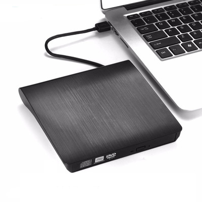 External USB 3.0 High Speed DL DVD RW Burner CD Writer Slim Portable Optical Drive