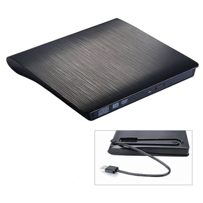 External USB 3.0 High Speed DL DVD RW Burner CD Writer Slim Portable Optical Drive