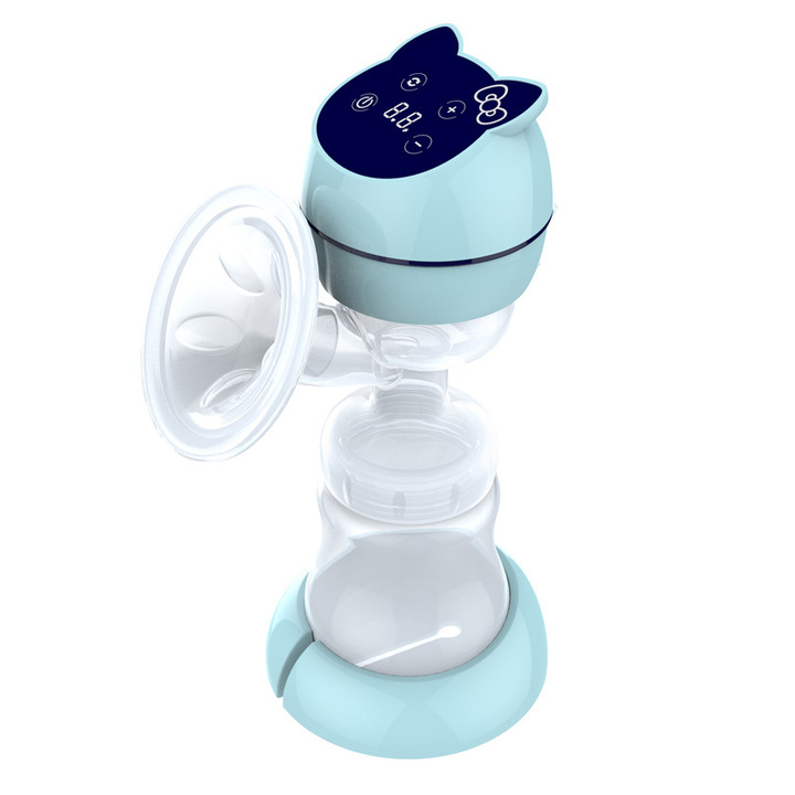 USB charging mode Breast pump liquid crystal display electric Milking machine Cartoon Breast pump
